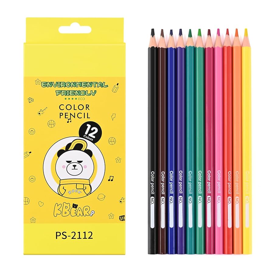 【96セット入り】色鉛筆 12本 紙製収納ケース付き 96セット入り】色鉛筆 12本 紙製収納ケース付き